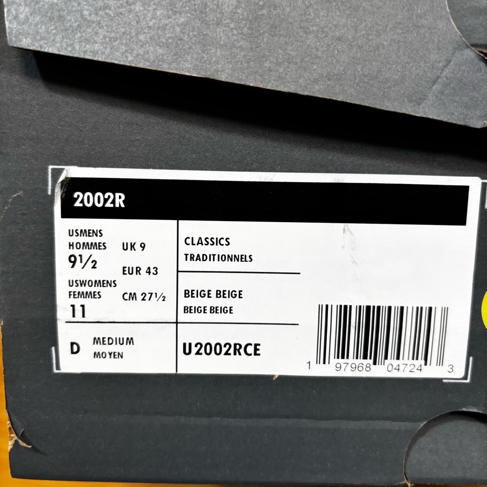 New Balance 2002R NB Great Plains Incense Grey Men U2002RCE-D Mens Size 9.5 - Picture 9 of 9